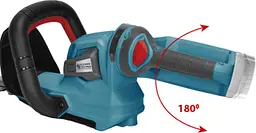 Konner & Sohnen Кущоріз акумуляторний KS HT-20V 20В 55см крок різу 16мм 2.5кг (без АКБ та ЗП) - мініатюра 2