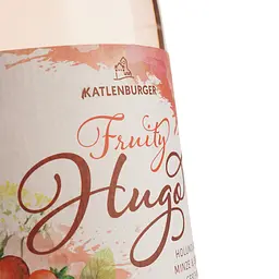 Винний напій Katlenburger Fruity Hugo Erdbeer Cocktail напівсолодкий 0.75 л - мініатюра 3