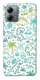 TPU чохол Demsky Dino pattern для Motorola Moto G14