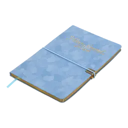 Щотижневик датований Buromax Velour 2026 A5 штучна шкіра блакитний (BM.2710-14) - мініатюра 3