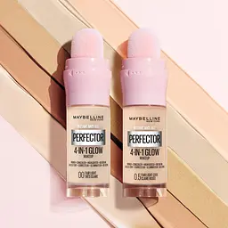 Тональна основа 4 в 1 Maybelline New York Instant Perfector Glow з ефектом сяяння відтінок 01 (Light) 20 мл (B3367300) - мініатюра 9