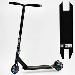 Самокат трюковий Best Scooter 58х89 см Чорний 000231369 - мініатюра 7
