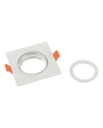 Кільце точкового світильника Kanlux 22435 DALLA 1x10W IP20 біле - мініатюра 3
