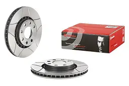 Диск гальмівний передній вентильований Opel Calibra A, Astra F 81-17р Brembo (09.5148.76)