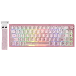 Клавіатура Womier VK66 Pro Topographic Pink (VK66PRO-TP)