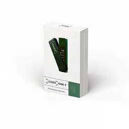 Апаратний гаманець для криптовалют Ledger Nano X Emerald Green (LNXEG) - мініатюра 6