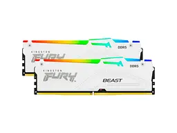 Пам'ять для настільних комп'ютерів Kingston FURY 64 GB (2x32GB) DDR5 6000 MHz Beast RGB EXPO White (KF560C36BWEAK2-64) - мініатюра 2