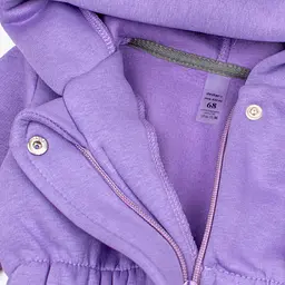 Демісезонний комбінезон з капюшоном та шапкою Violet зріст 98 см (3 роки) Malena Фіолетовий - мініатюра 4