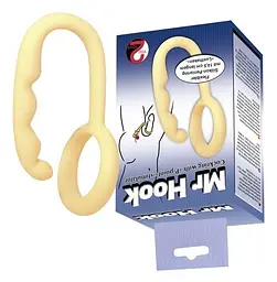 Ерекційне кільце з анальним хвостиком Mr.Hook Cockring Orion 502618 87342 - мініатюра 4