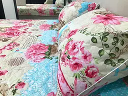 Наволочка декоративна Ecotton 50х70 см із бавовни на змійці Французький шик (3604) - мініатюра 2