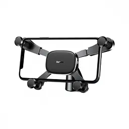 Тримач в машину Holder Baseus Horizontal Screen Gravity Vehicle чорний (23497) - мініатюра 7