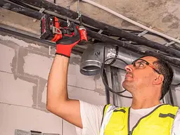 Гвинтоверт ударний акумуляторний Milwaukee M18 BLIDRC-402C 18В АКБ 2х4 А/год 0-3600 об/хв 190 Нм ЗП M12-18C кейс 1.3 кг - мініатюра 4