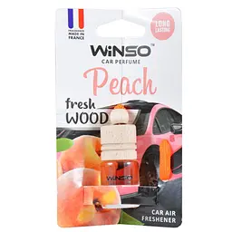 Ароматизатор для автомобіля WINSO Fresh Wood Peach 4мл