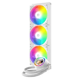 СВО ID-Cooling FX360 LCD White (FX360 LCD WHITE) - мініатюра 7