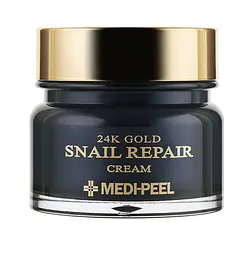 Крем для обличчя з колоїдним золотом та муцином равлика 24k Gold Snail Repair Cream Medi-Peel 50 мл
