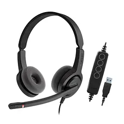 Гарнітура Axtel Voice UC 28 duo NC (AXH-V28UCD) - мініатюра 2
