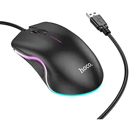 Миша HOCO Enjoy gaming luminous wired mouse GM19 - мініатюра 7
