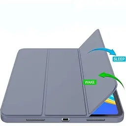 Чохол-книжка BeCover Tri Fold Soft TPU з кріпленням Apple Pencil для Apple iPad Pro 11 2020/2021/2022 Purple (711114) - мініатюра 10