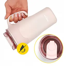 Термокухоль Mountain Goat зі соломинкою 0.65 л Pink (P-5905973406130) - мініатюра 11