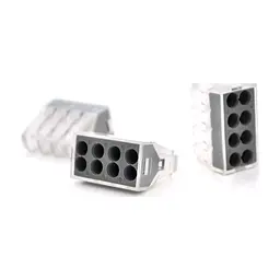 З'єднувач кабелю 8-pin самозажимна аналог WAGO K773-108, 15штпак Voltronic (K773-108/15)