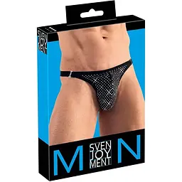 Чоловічі стрінги Svenjoyment Underwear Men's String S чорний