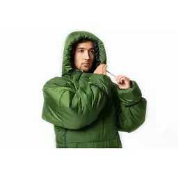 Спальний мішок, що надівається Selkbag ORIGINAL, розмір L, зелений - мініатюра 6