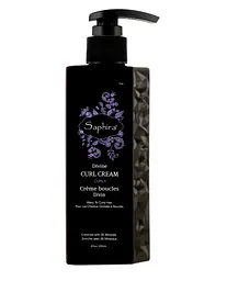 Мінеральний крем для кучерявого волосся CURLY Saphira 250 мл