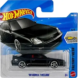 Базова машинка Hot Wheels Factory Fresh 98 Honda Prelude чорна (5785) JJJ89-N521 