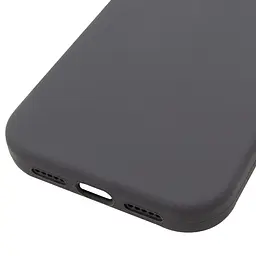 Чохол Epik Silk Full Protective (AA) NO LOGO для Apple iPhone 17 Pro / 18 Pro (6.3") Сірий / Dark Gray - мініатюра 5