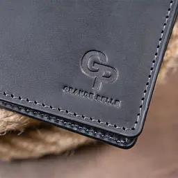 Чоловічий шкіряний гаманець Grande Pelle 11.5х9х1 см acs0014982 - мініатюра 9