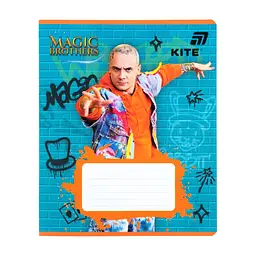Зошит Kite Magic Brothers, 12 аркушів, лінія (MB26-234), в асортименті - мініатюра 2