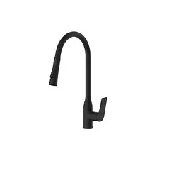 Змішувач для кухні Mixxus Premium DERBY 014 (NUT) BLACK (MI6605) - мініатюра 2