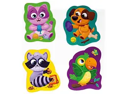 Пазли VLADI TOYS Малюк Зможе «Хатні улюбленці» VT1722-21 - мініатюра 2