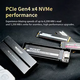 Накопичувач SSD M.2 2280 1TB P400 Patriot (P400VP1TBM28H) - мініатюра 5