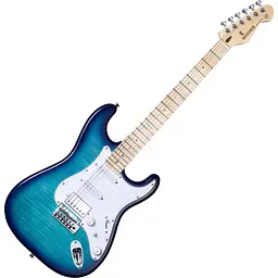 Електрогітара Mooer MSC30 Pro Lake Blue - мініатюра 3