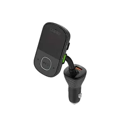 Адаптер автомобільний Ldnio with Bluetooth FM C705Q |2USB/1Type-C/AUX, PD/QC4.0, 43W/5A| - мініатюра 2