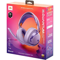 Ігрові навушники JBL Quantum 650 Purple (JBLQTUM650PUR) [166231] - мініатюра 10