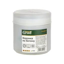 Коронка по бетону Ø80 × 70мм 10 зубців (тубус) GRAD (1514115) - мініатюра 4