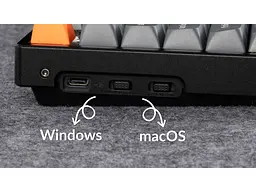 Клавіатура Keychron K8 Max RGB Backlit Aluminum Frame (HS) Super Banana Switch (K8M-J4) - мініатюра 2