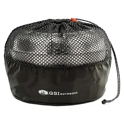 Набір посуду GSI Outdoors Glacier Stainless Base Camper Medium (1099-68183) - мініатюра 2