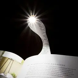 Закладка-ліхтарик Flexilight Класика Біла Флора 14.7x3.6x1.3 см (FLWF) - мініатюра 7