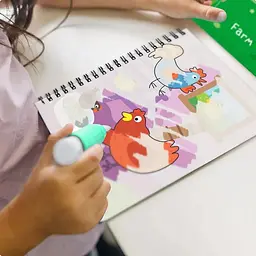 Набір водних розмальовок DoDo Toys Ферма 300311 з маркером для води - мініатюра 6