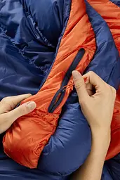 Спальник Rab Ascent 700 Wmns Regular Dark Blue L лівий (1033-RB QSD-38-NFB-REG-LZ) - мініатюра 6
