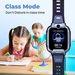 Дитячий годинник-телефон Mibro Z5, 1.69", 240x280, GPS, 2MP dual, 900мА·рік, 2АТM, синій - мініатюра 10