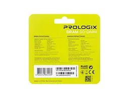 Модуль пам'яті PrologiX 8 GB SO-DIMM DDR4 3200 MHz (PRO8GB3200D4S) - мініатюра 5