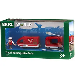 Пасажирський поїзд Brio c USB підзарядкою (33746)