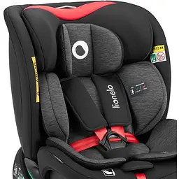 Автокрісло Lionelo Navy I-Size black red (LO-NAVY I-SIZE BLACK RED) - мініатюра 7