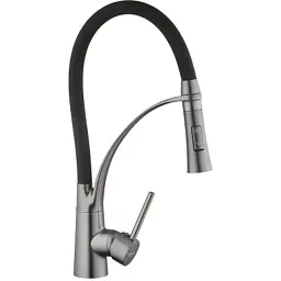 Змішувач Kroner Ersel-GRP03393BLK (CV033800) - мініатюра 3