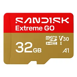 Карта пам'яті SanDisk 32GB microSDXC class 10 UHS-I Extreme GO (SDSQXGN-032G-GN6MN)