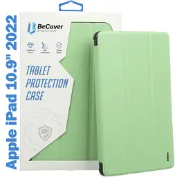 Чохол до планшета BeCover Tri Fold Soft TPU mount Apple Pencil Apple iPad 10.9" 2022/24/11" 2025 Light Green (708465)